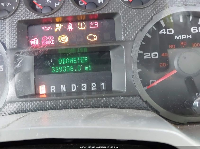 2010 Ford F-250 Xl/Xlt VIN: 1FTNF2A52AEB01586 Lot: 43277990