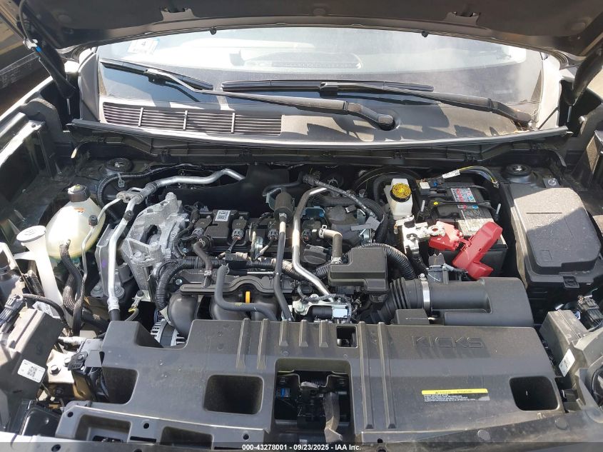 2025 Nissan Kicks Sv Intelligent Awd VIN: 3N8AP6CB3SL357926 Lot: 43278001