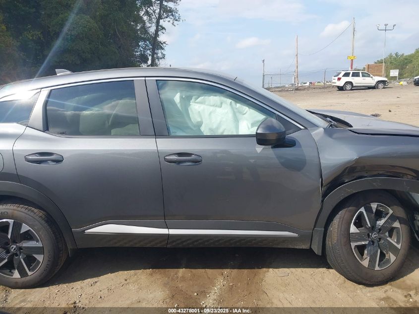 2025 Nissan Kicks Sv Intelligent Awd VIN: 3N8AP6CB3SL357926 Lot: 43278001