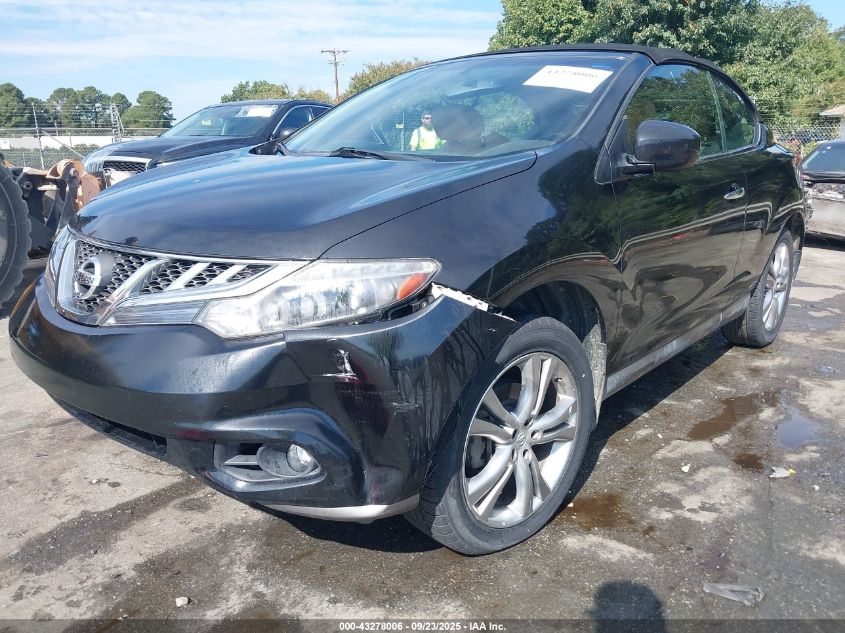 2011 Nissan Murano Crosscabriolet JN8AZ1FY3BW000592 photo #3