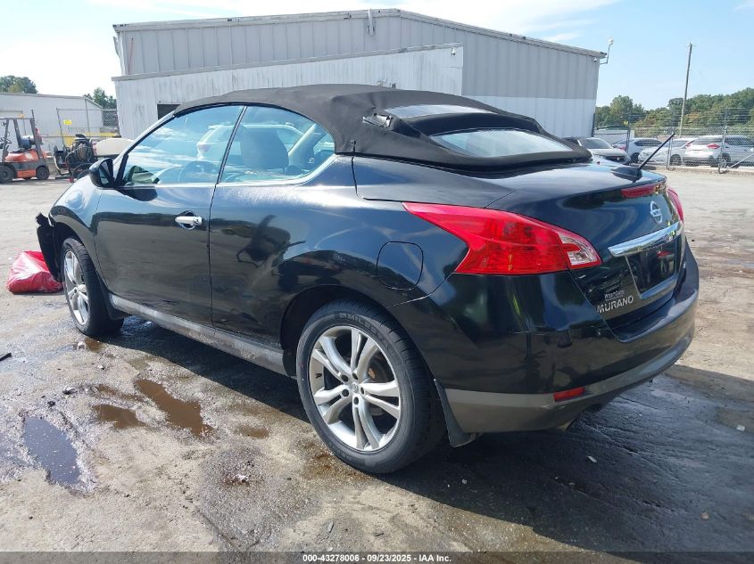 2011 Nissan Murano Crosscabriolet JN8AZ1FY3BW000592 photo #4