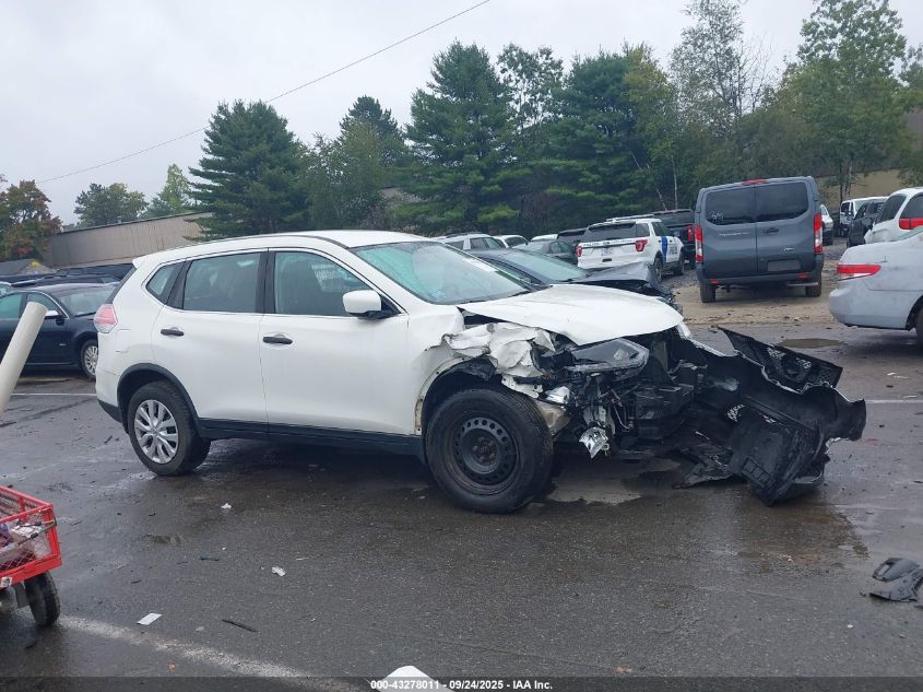 2016 Nissan Rogue S VIN: JN8AT2MV7GW141155 Lot: 43278011