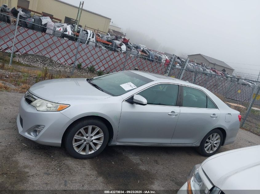 2012 Toyota Camry Xle V6 VIN: 4T1BK1FK2CU011933 Lot: 43278034