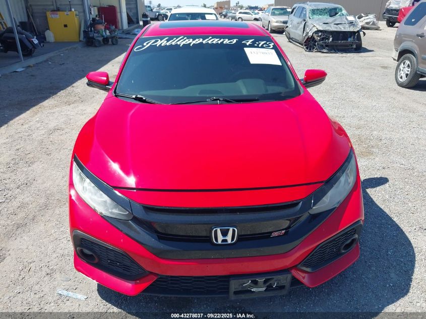 2018 Honda Civic Si VIN: 2HGFC1E56JH708344 Lot: 43278037