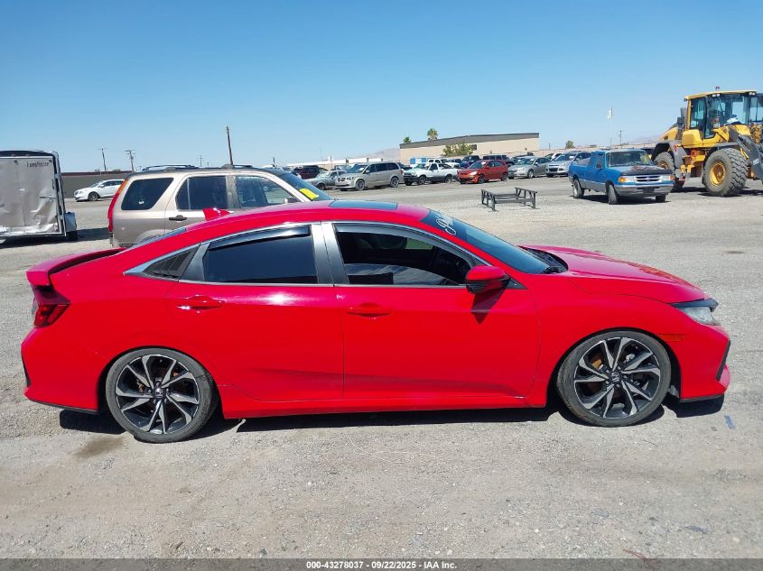 2018 Honda Civic Si VIN: 2HGFC1E56JH708344 Lot: 43278037