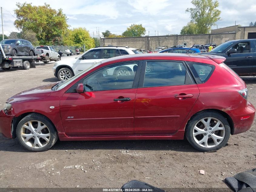 2009 Mazda Mazda3 S Touring VIN: JM1BK344091190651 Lot: 43278074