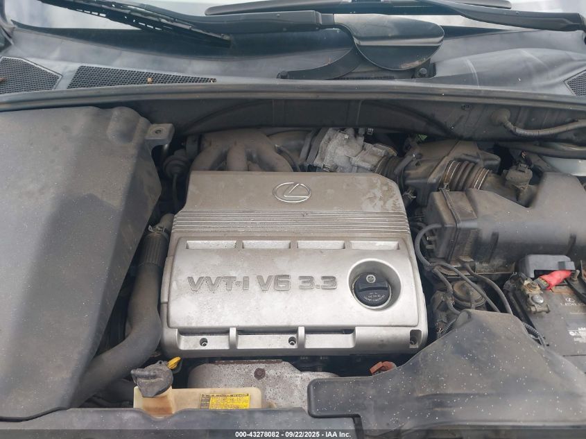 2004 Lexus Rx 330 VIN: JTJHA31U340032088 Lot: 43278082