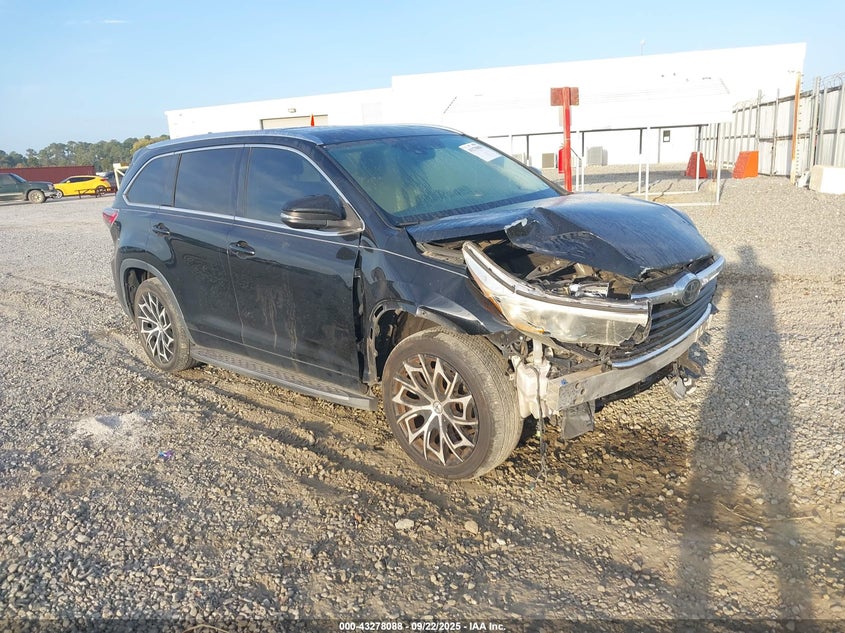 2016 TOYOTA HIGHLANDER LIMITED V6 - 5TDYKRFH2GS173718