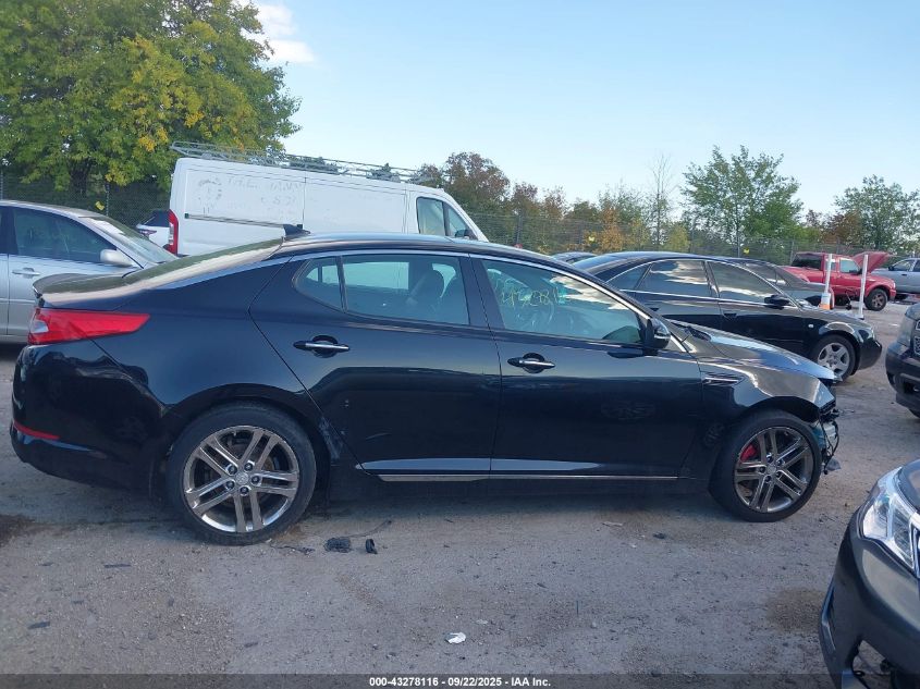 2013 Kia Optima Sx VIN: 5XXGR4A67DG171573 Lot: 43278116