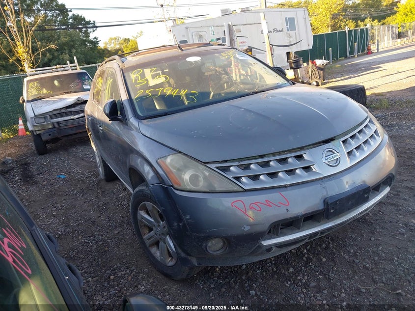 2006 Nissan Murano Sl JN8AZ08W16W512217 photo #1