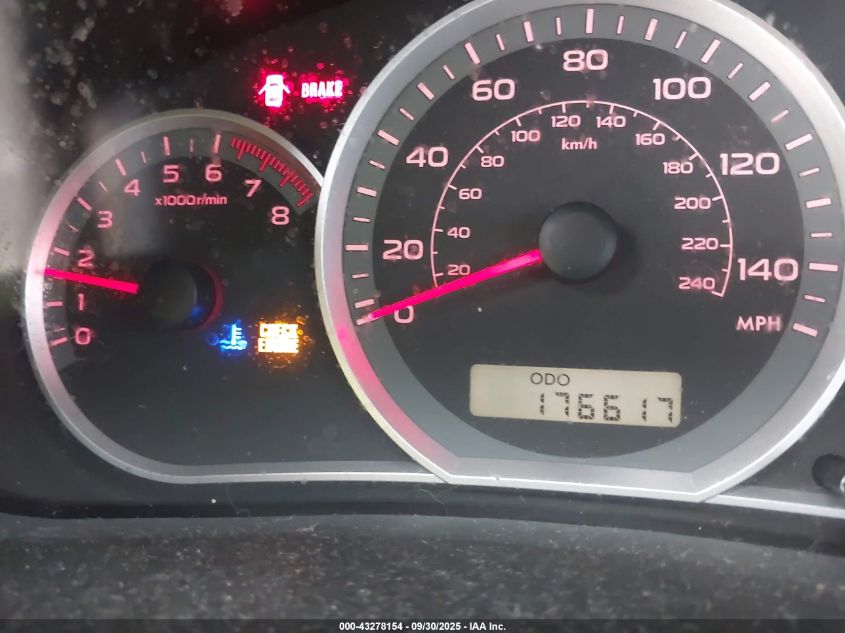 2008 Subaru Impreza 2.5I VIN: JF1GE61648G529532 Lot: 43278154