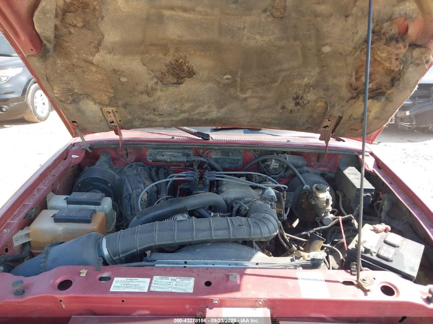 1997 Ford Ranger Splash/Xl/Xlt VIN: 1FTCR10U4VTA85989 Lot: 43278156