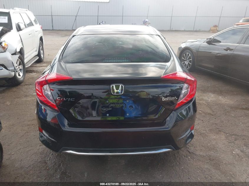 2020 Honda Civic Lx VIN: 19XFC2F61LE002683 Lot: 43278189