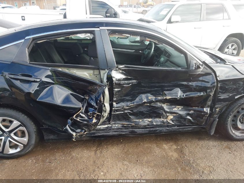 2020 Honda Civic Lx VIN: 19XFC2F61LE002683 Lot: 43278189