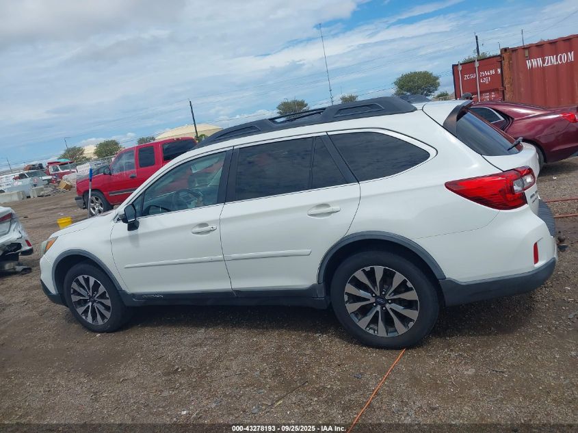 2015 Subaru Outback 2.5I Limited VIN: 4S4BSBNC7F3238416 Lot: 43278193