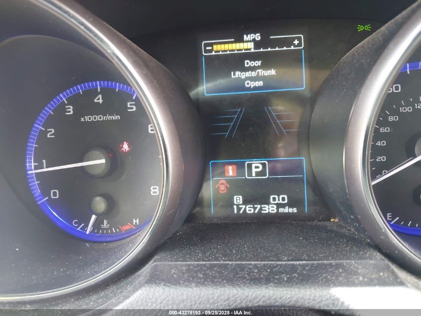 2015 Subaru Outback 2.5I Limited VIN: 4S4BSBNC7F3238416 Lot: 43278193