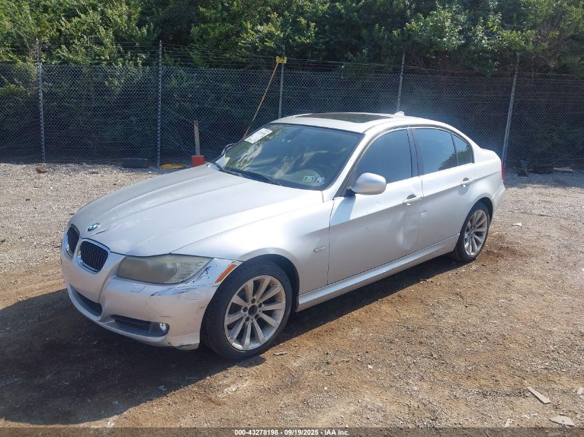 2011 BMW 328I xDrive VIN: WBAPK7C57BA973251 Lot: 43278198