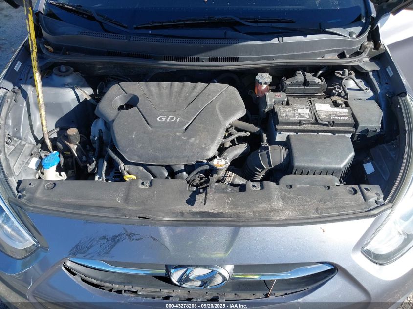 2015 Hyundai Accent Gs VIN: KMHCT5AE9FU208922 Lot: 43278208