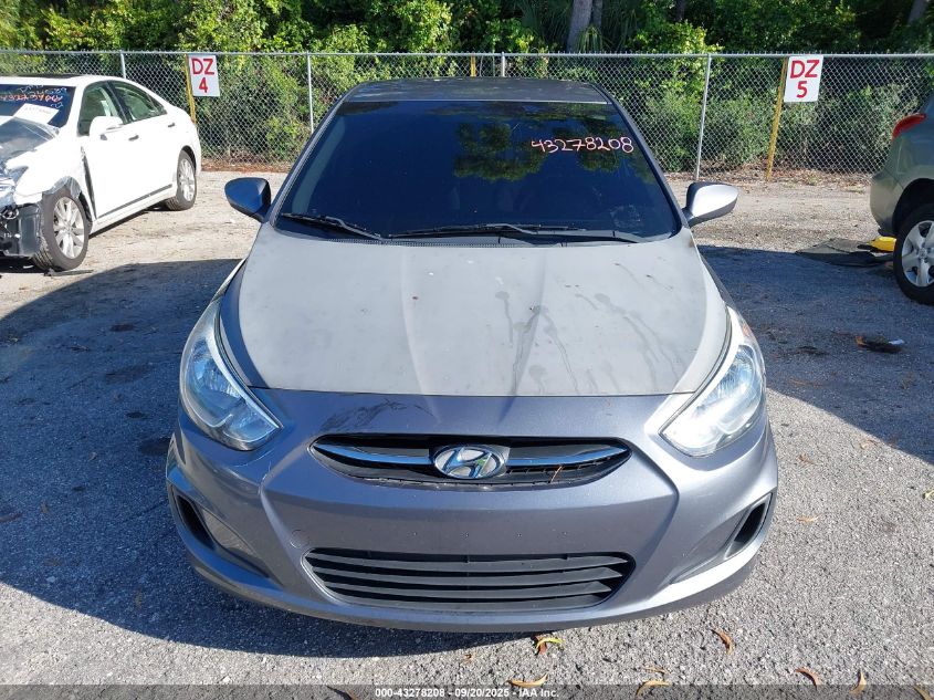 2015 Hyundai Accent Gs VIN: KMHCT5AE9FU208922 Lot: 43278208
