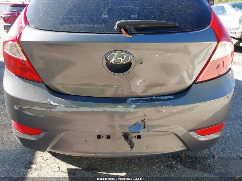 2015 Hyundai Accent Gs VIN: KMHCT5AE9FU208922 Lot: 43278208