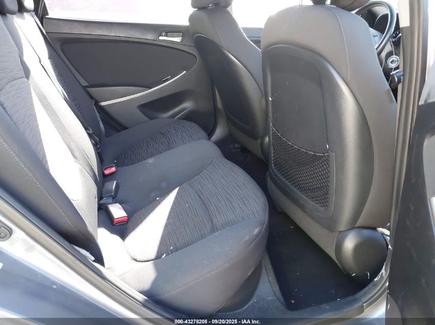 2015 Hyundai Accent Gs VIN: KMHCT5AE9FU208922 Lot: 43278208