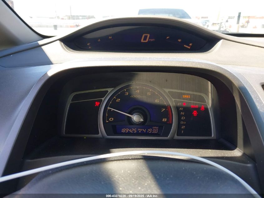 2009 Honda Civic Lx VIN: 2HGFA16599H354058 Lot: 43278228