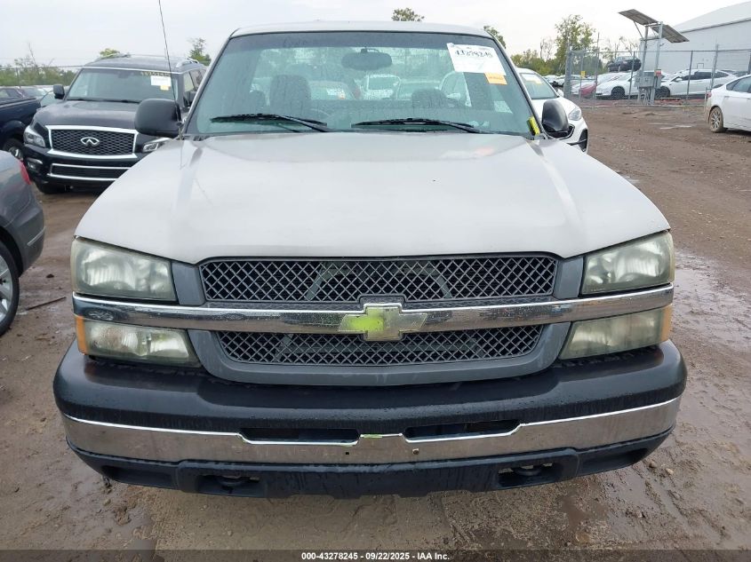 2004 Chevrolet Silverado 1500 Work Truck VIN: 1GCEK14X54Z328738 Lot: 43278245