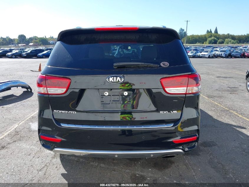2017 Kia Sorento 3.3L Sxl VIN: 5XYPKDA55HG304165 Lot: 43278279
