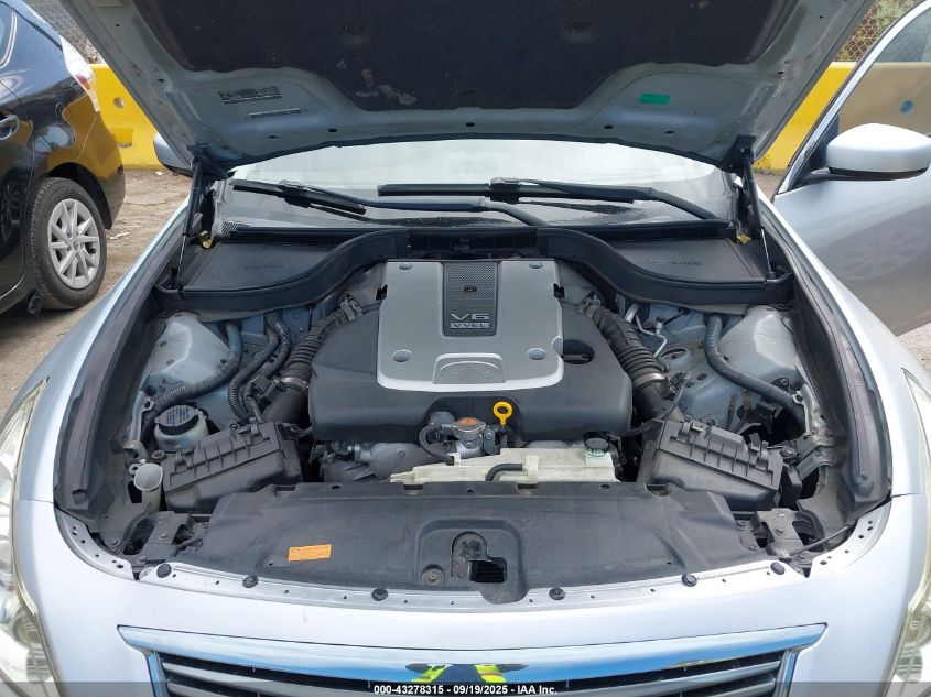 2012 Infiniti G37X VIN: JN1CV6AR8CM971536 Lot: 43278315