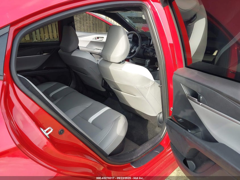 2025 Toyota Camry 2.5 Se Red Lot 111043278317 Vin 4T1DAACK2SU148238
