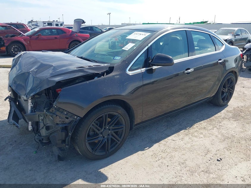2015 Buick Verano Leather Group brown sedan null 1G4PS5SK6F4138059 photo #3