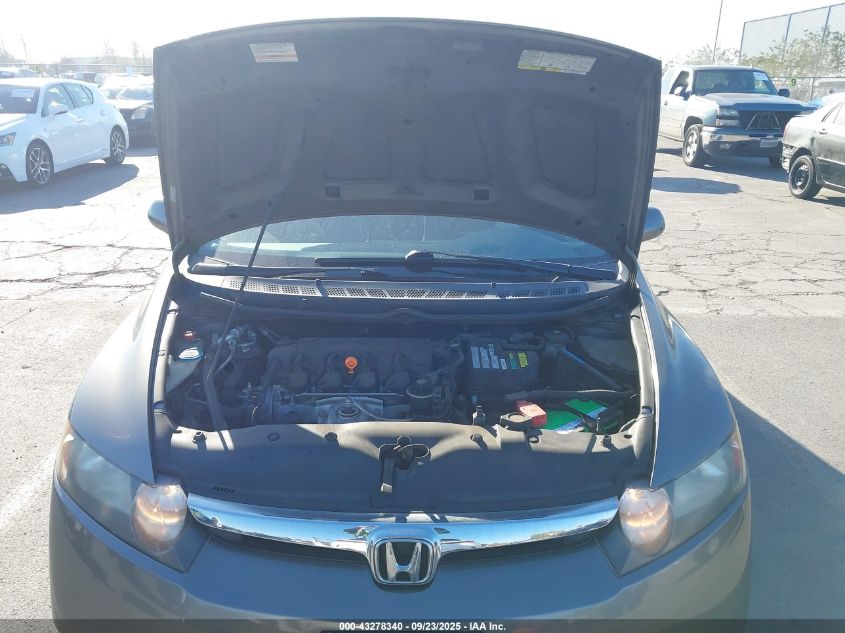 2008 Honda Civic Lx VIN: 2HGFA16508H351791 Lot: 43278340