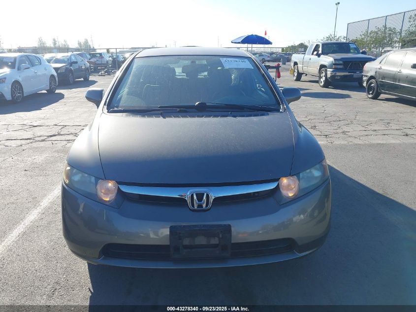 2008 Honda Civic Lx VIN: 2HGFA16508H351791 Lot: 43278340