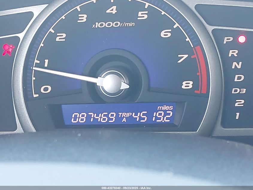 2008 Honda Civic Lx VIN: 2HGFA16508H351791 Lot: 43278340