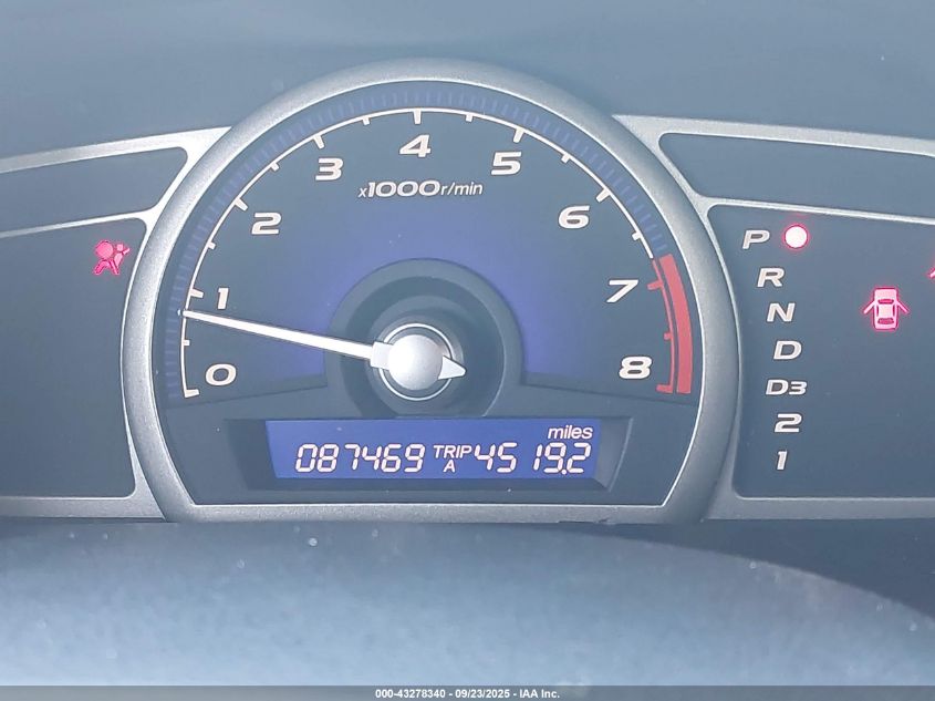 2008 Honda Civic Lx VIN: 2HGFA16508H351791 Lot: 43278340