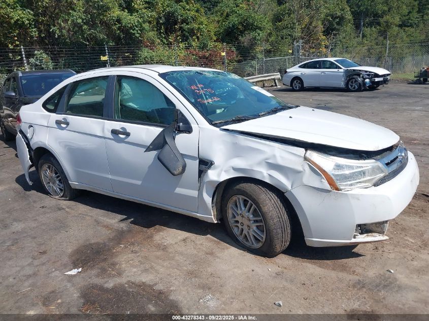 2008 Ford Focus Se/Ses VIN: 1FAHP35N38W297672 Lot: 43278343