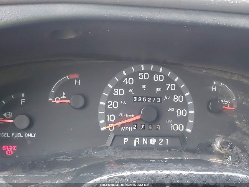 1998 Ford Econoline E350 Super Duty VIN: 1FBSS31F8WHB19579 Lot: 43278350