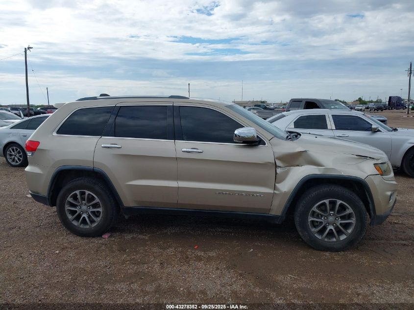 2014 Jeep Grand Cherokee Limited VIN: 1C4RJEBG3EC492962 Lot: 43278352