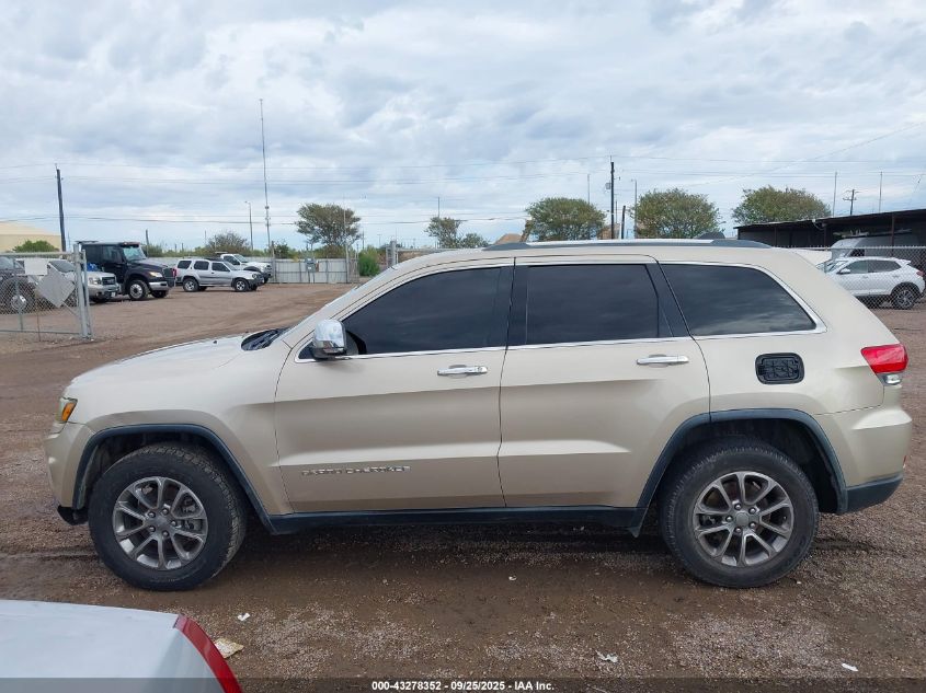 2014 Jeep Grand Cherokee Limited VIN: 1C4RJEBG3EC492962 Lot: 43278352