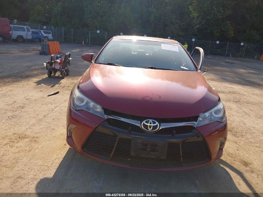 2016 Toyota Camry Xse VIN: 4T1BF1FK0GU534653 Lot: 43278355