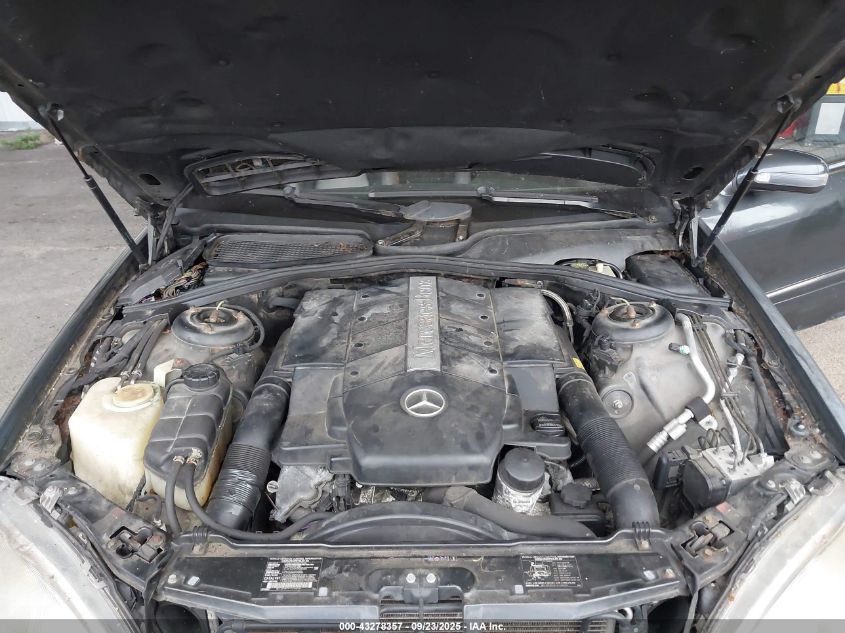 2002 Mercedes-Benz S 500 VIN: WDBNG75J12A281894 Lot: 43278357