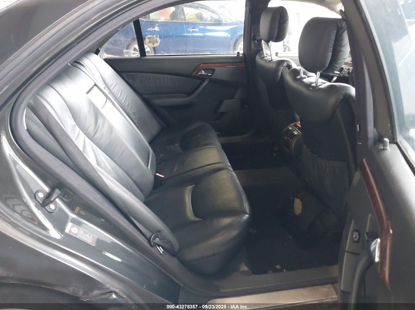 2002 Mercedes-Benz S 500 VIN: WDBNG75J12A281894 Lot: 43278357