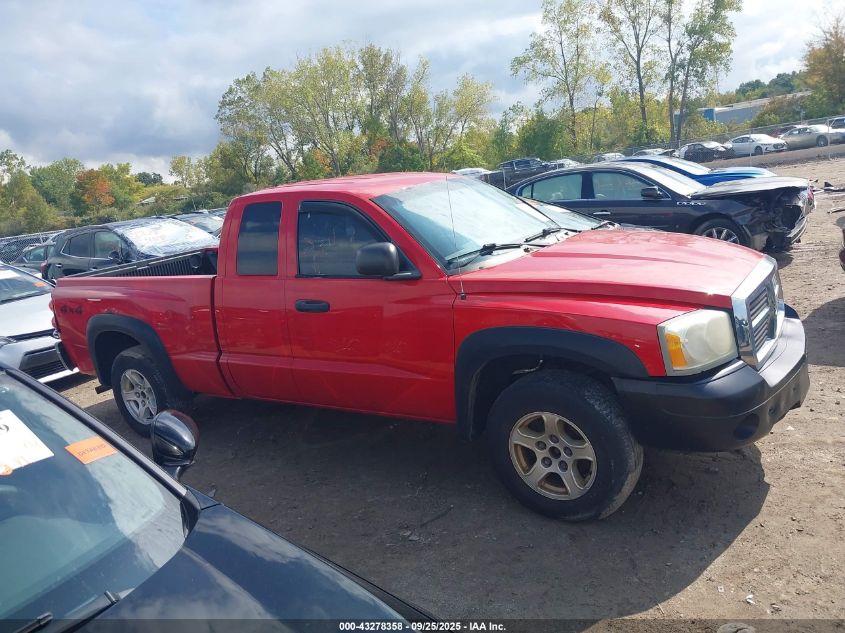 2005 Dodge Dakota Slt VIN: 1D7HW42N45S199105 Lot: 43278358