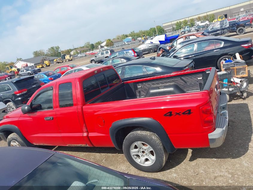 2005 Dodge Dakota Slt VIN: 1D7HW42N45S199105 Lot: 43278358