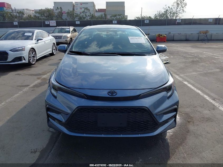 2025 Toyota Corolla Se VIN: 5YFS4MCE4SP245940 Lot: 43278392