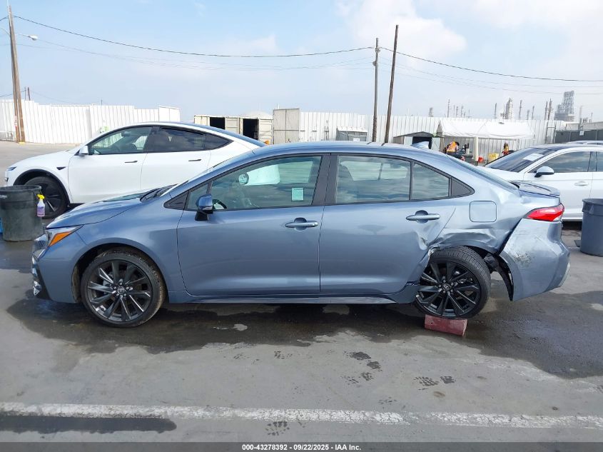 2025 Toyota Corolla Se VIN: 5YFS4MCE4SP245940 Lot: 43278392