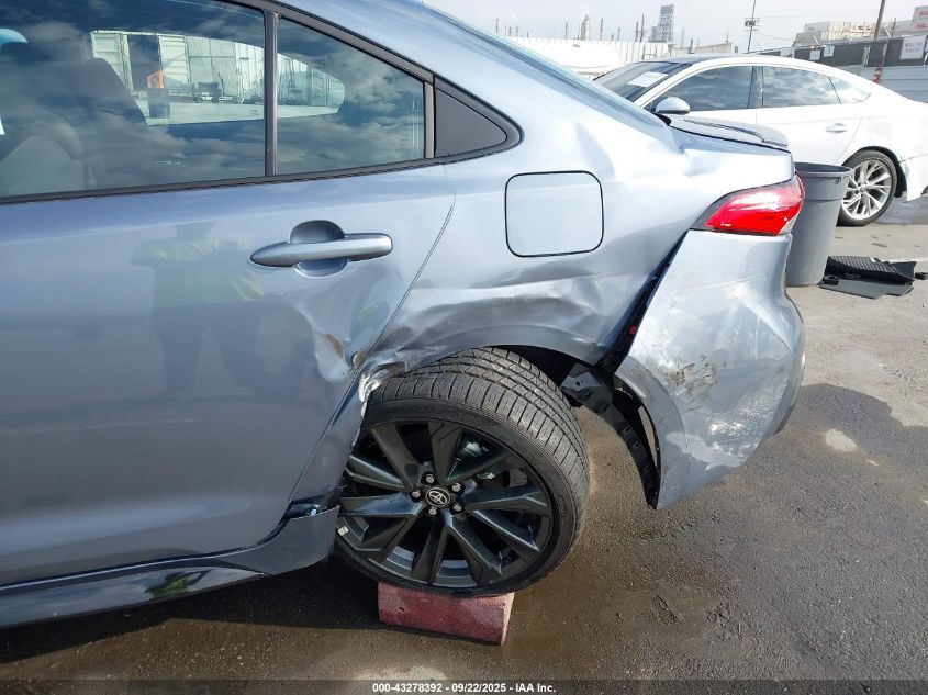 2025 Toyota Corolla Se VIN: 5YFS4MCE4SP245940 Lot: 43278392