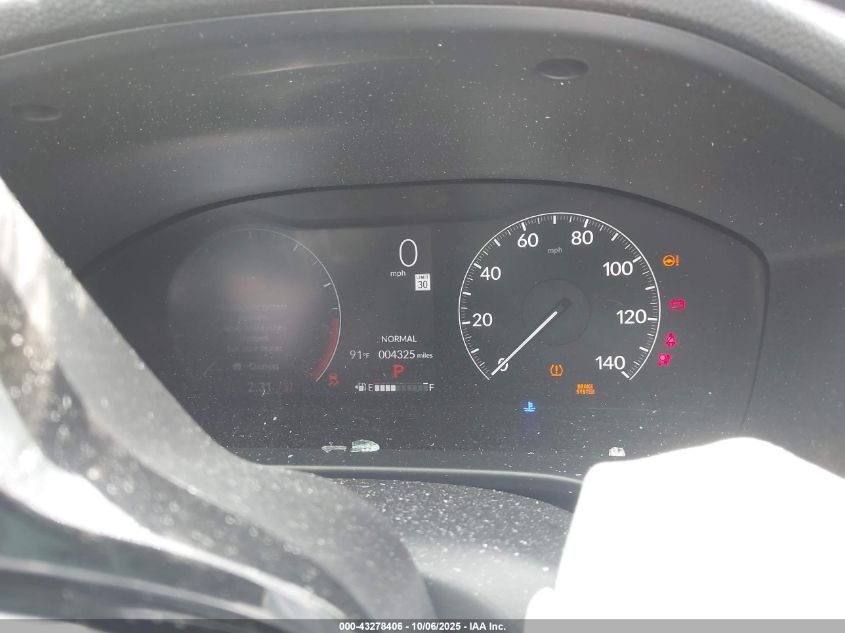 2025 Honda Hr-V Awd Sport VIN: 3CZRZ2H55SM795291 Lot: 43278406