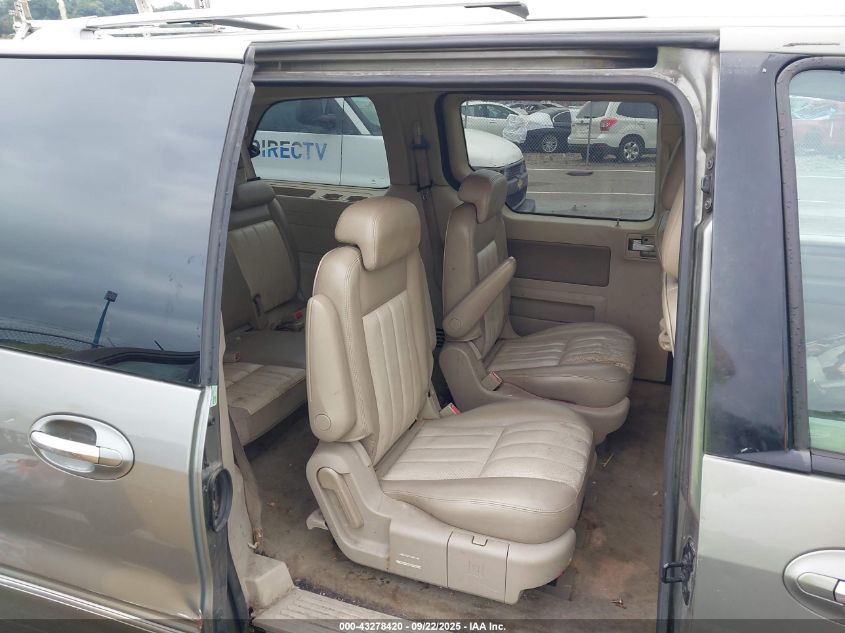 2006 Mercury Monterey Luxury VIN: 2MRDA22236BJ00977 Lot: 43278420