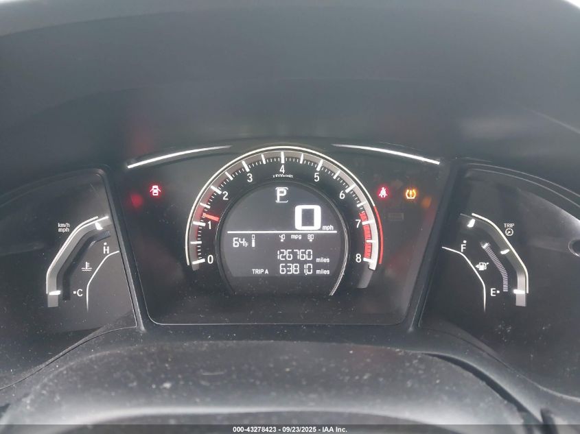 2016 Honda Civic Lx VIN: 2HGFC4B54GH301959 Lot: 43278423